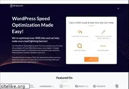 Sites similar to wpspeedfix.com