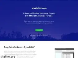 Sites similar to wpsticker.com