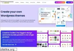 Sites similar to wpthemegenerator.com
