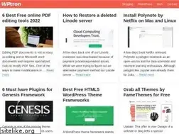 Sites similar to wptron.com