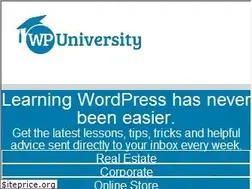 Sites similar to wpuniversity.com