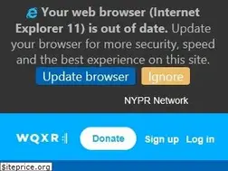 Sites similar to wqxr.org