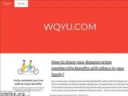 Sites similar to wqyu.com
