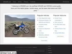 Sites similar to wr250r.com