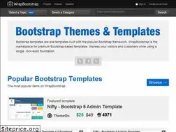 Sites similar to wrapbootstrap.com