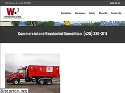 Sites similar to wreckingballdemo.com