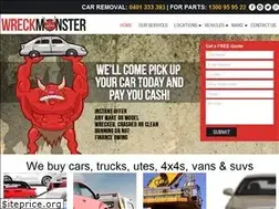Sites similar to wreckmonster.com.au
