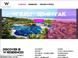 Sites similar to wresidences.com