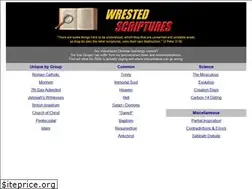 Sites similar to wrestedscriptures.com