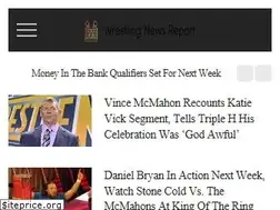 Sites similar to wrestlingnewsreport.com