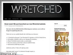 Sites similar to wretchednetwork.wordpress.com