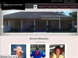 Sites similar to wrightandcalveyfuneralhome.com