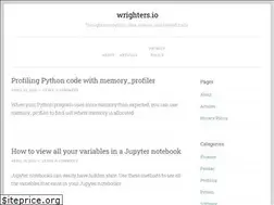 Sites similar to wrighters.io