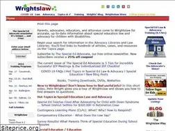 Sites similar to wrightslaw.com