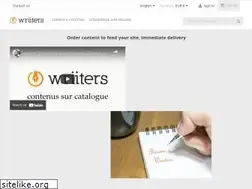 Sites similar to wriiters.com