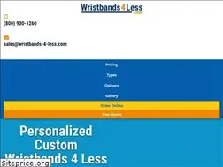 Sites similar to wristbands-4-less.com