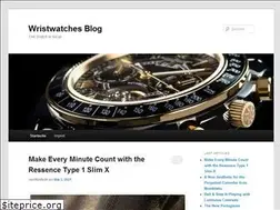 Sites similar to wristwatches-blog.co.uk