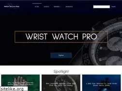 Sites similar to wristwatchpro.com