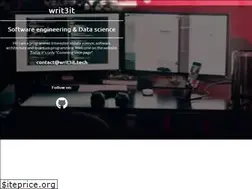 Sites similar to writ3it.tech