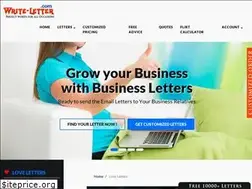Sites similar to write-letter.com