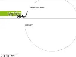 Sites similar to write-right.de