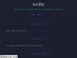 Sites similar to write.corbpie.com