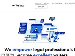 Sites similar to write.law