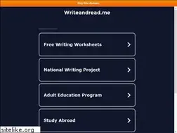 Sites similar to writeandread.me