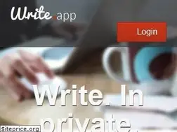Sites similar to writeapp.me