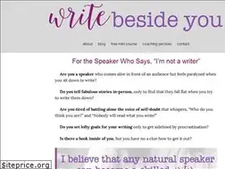 Sites similar to writebesideyou.com