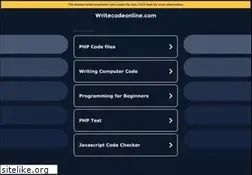 Sites similar to writecodeonline.com