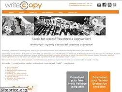 Sites similar to writecopy.com.au