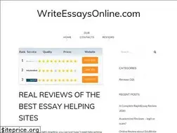 Sites similar to writeessaysonline.com