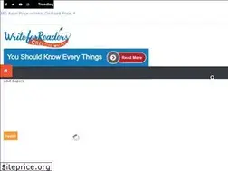 Sites similar to writeforreaders.com
