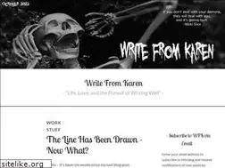 Sites similar to writefromkaren.com