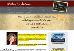 Sites similar to writehisanswer.com