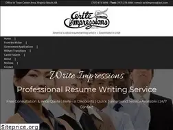 Sites similar to writeimpressionsresumes.com