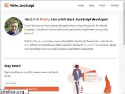 Sites similar to writejavascript.com