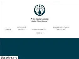 Sites similar to writelikeasamurai.com