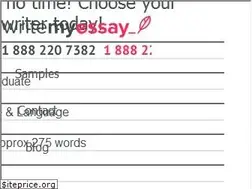 Sites similar to writemyessay.ca