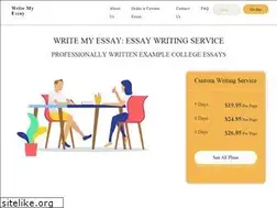 Sites similar to writemyessay.com