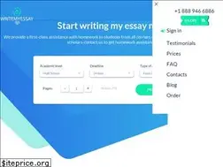 Sites similar to writemyessay.services