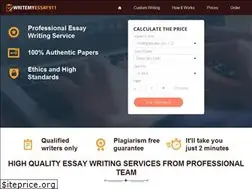 Sites similar to writemyessay911.com