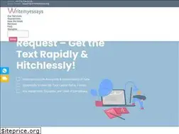 Sites similar to writemyessays.org