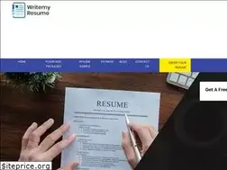 Sites similar to writemyresume.in