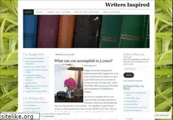 Sites similar to writerinspired.wordpress.com
