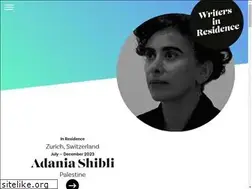 Sites similar to writers-in-residence.ch