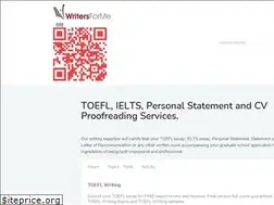 Sites similar to writersforme.com