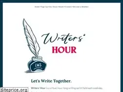 Sites similar to writershour.com
