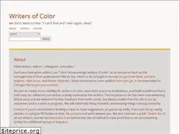 Sites similar to writersofcolor.org